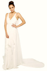 Melissa Kritsotakis Silk Goddess Bridal Dress